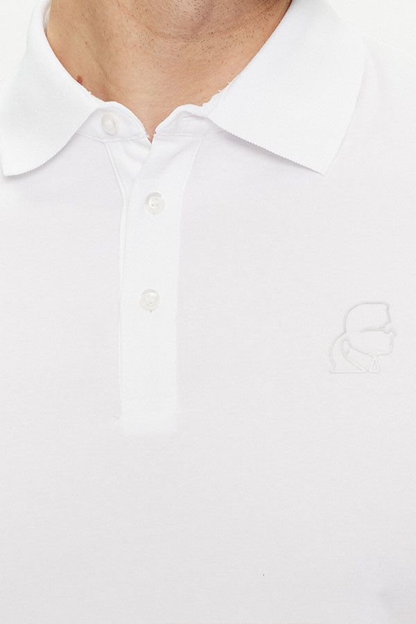 ΜΠΛΟΥΖΑ ΠΟΛΟ KARL LAGERFELD - 10 ΛΕΥΚΟ